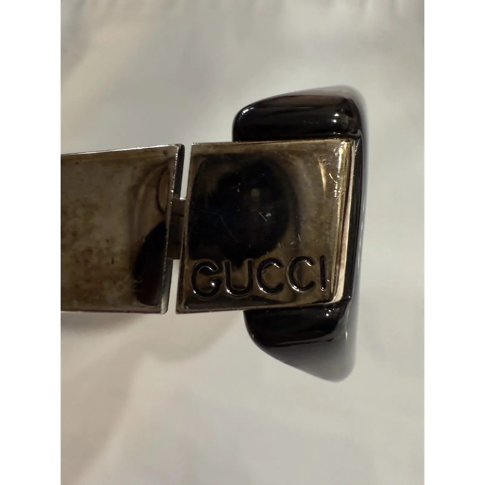 Gucci GG 2411/S‎ 5CC Black Oval Sunglasses Frames 55-20 135 Italy Women's - Image 5