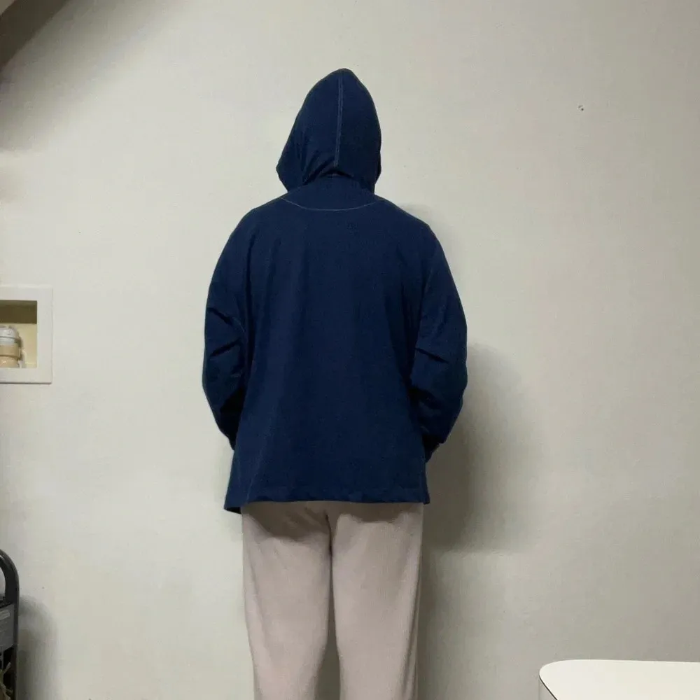 Sag Harbor sport hoodie size 2X cotton blend button down hoodie sweater pockets - Image 3