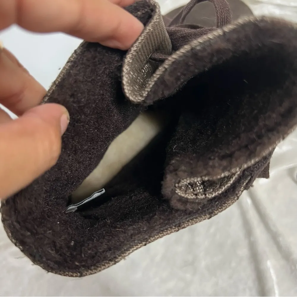 Bearpaw Casual Boots 12 Harmony Chocolate Hibertech nwot suede wool sheepskin - Image 10