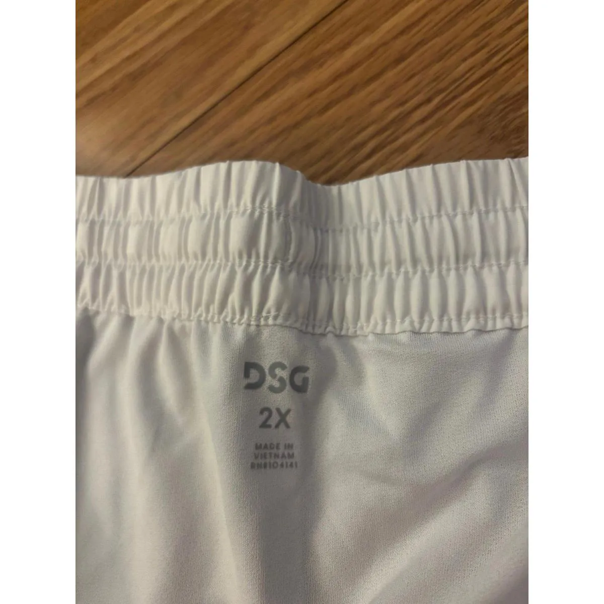 DSG Active Shorts Size 2X White - Image 6