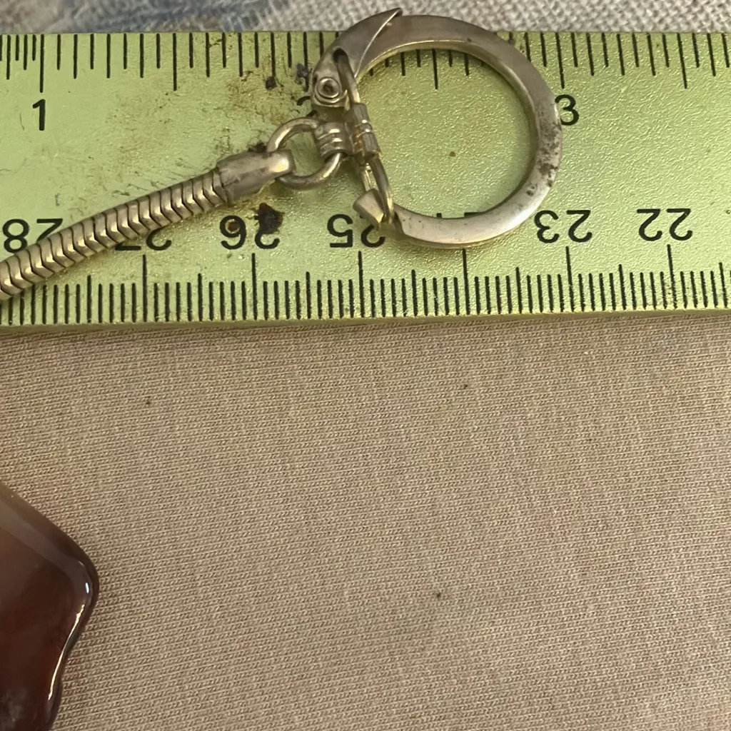 Natural stone key ring - Image 2