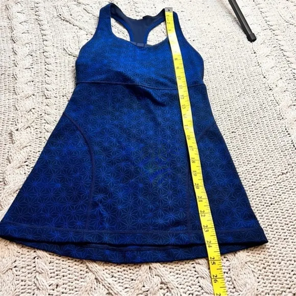 LULULEMON Power Up Tank lI Sashico Star Inkwell Rugged Blue Size 4‎ - Image 10