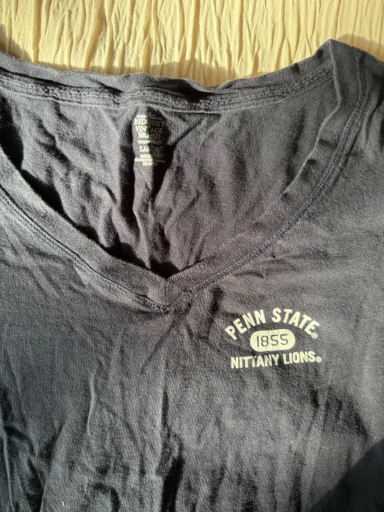 redshirt vintage penn state v-neck top - Image 2