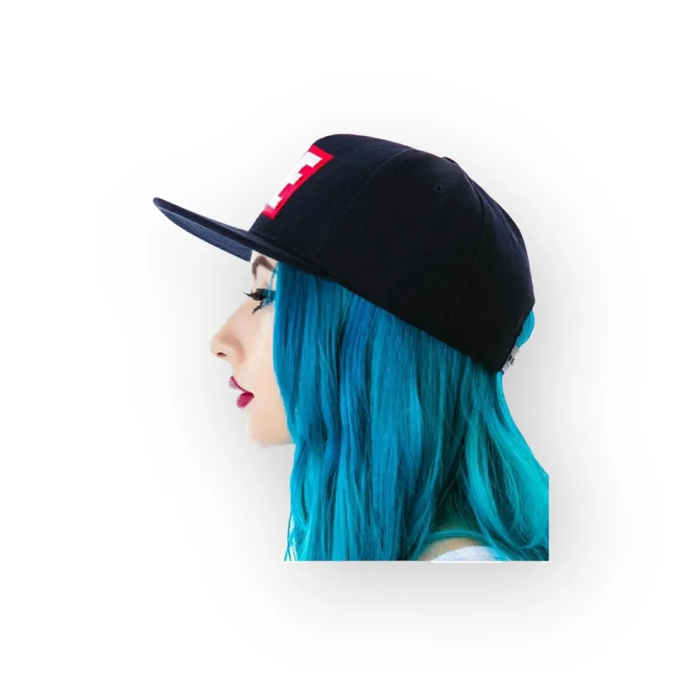 Deadstock: new x Bad Acid π€ Lie Snapback Embroidered Y2K 90βs Cap π€ Black - Image 3