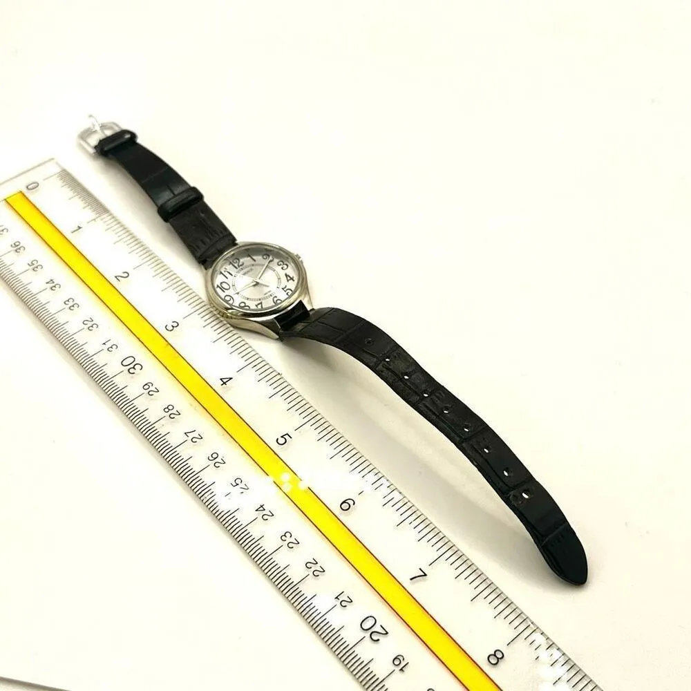 Carriage silver tone watch - Image 8