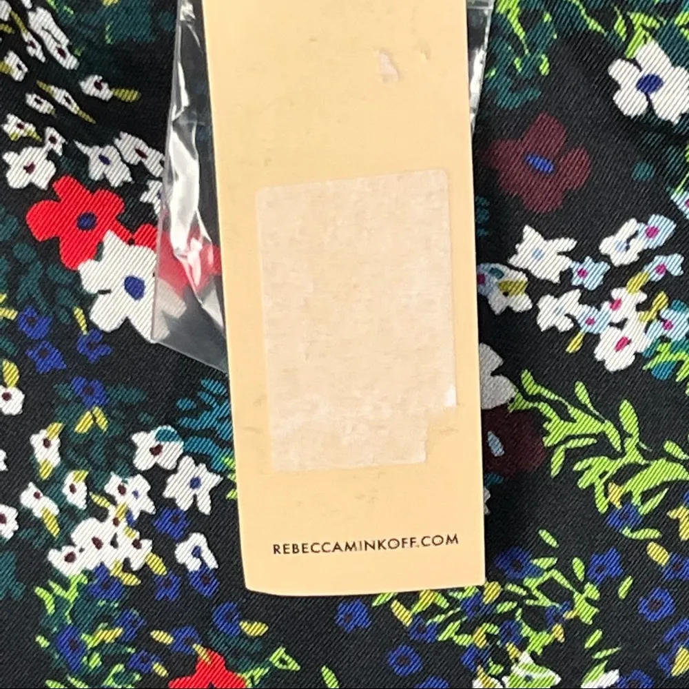 REBECCA MINKOFF Zoe Floral Multicolored True Wrap Skirt, Size Small - Image 5