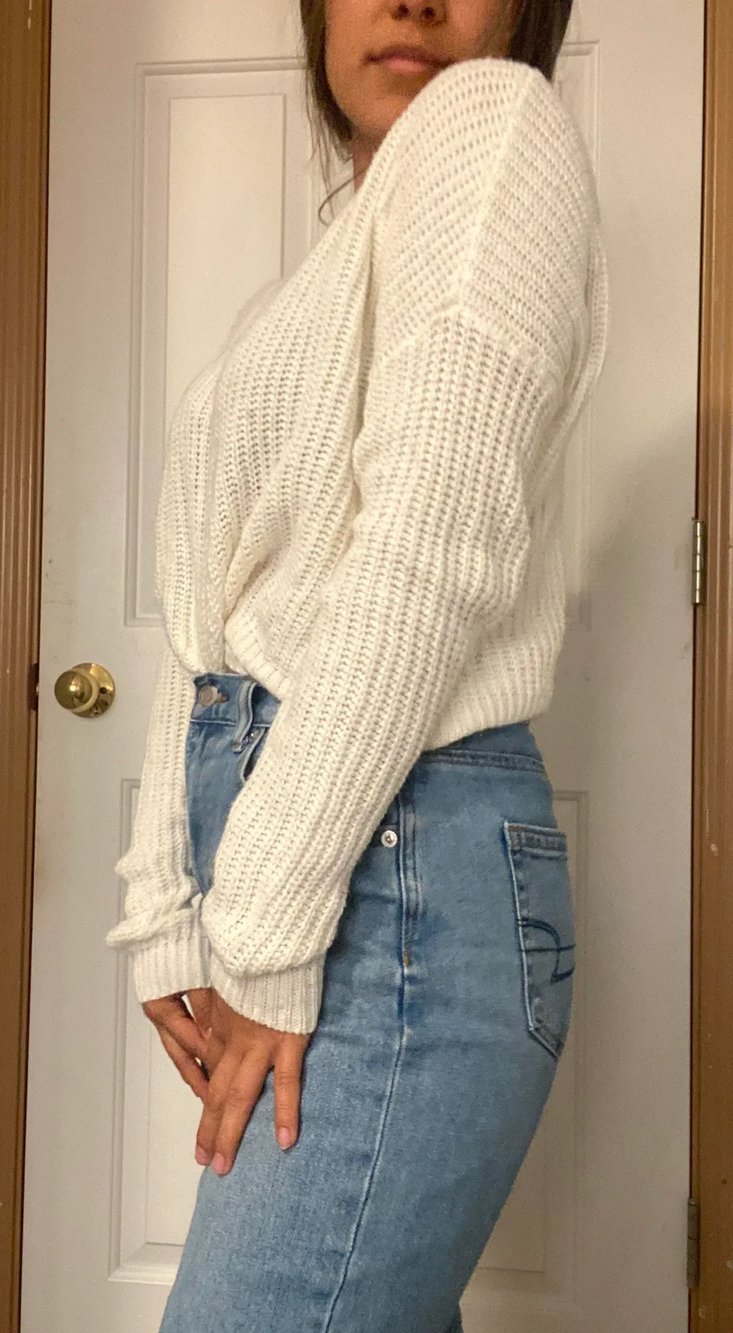 Forever 21 White Sweater - Image 2
