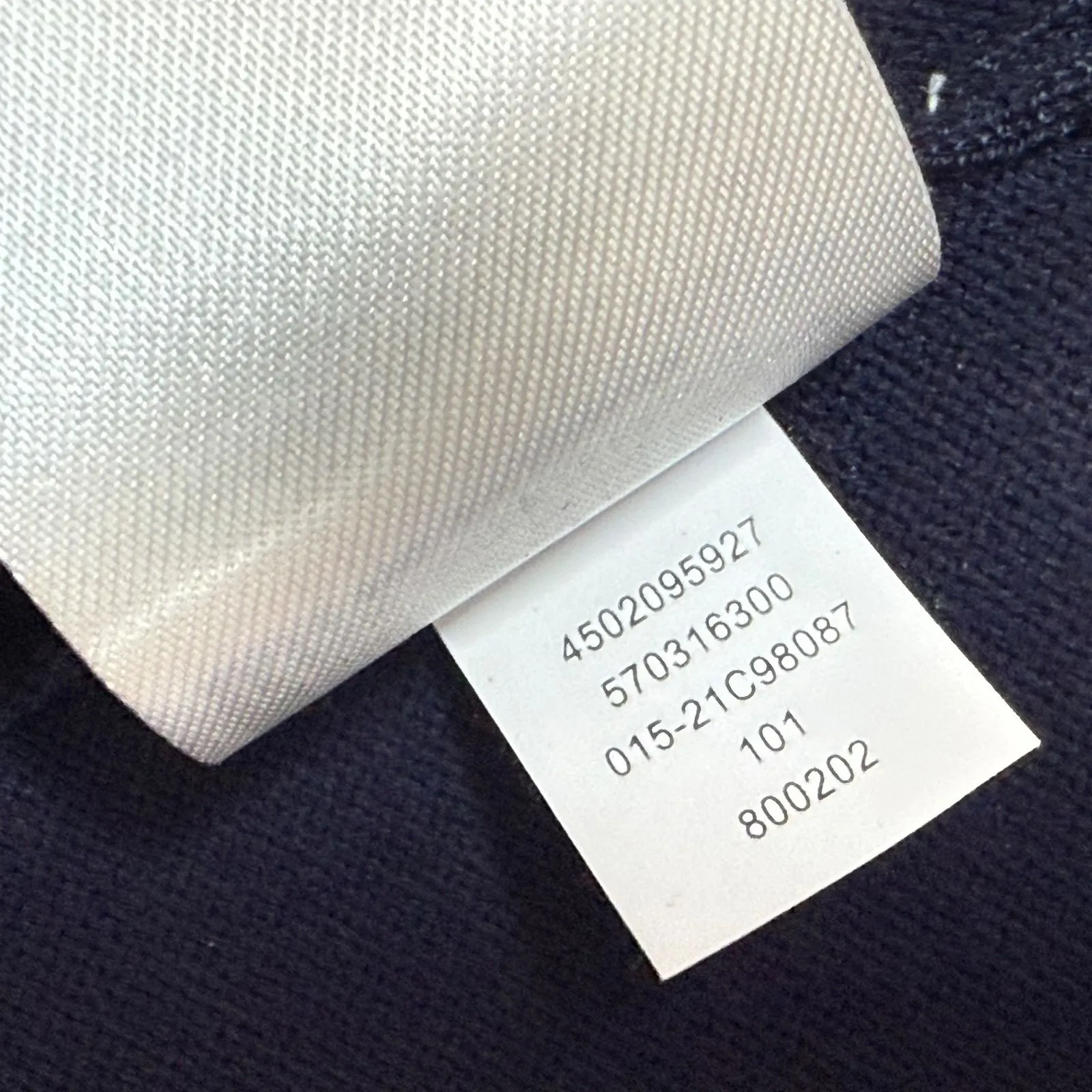 Chico's‎ Open Front Cardigan Duster Scarf Hem Blue Print Trim Knit Size 0 US S - Image 5