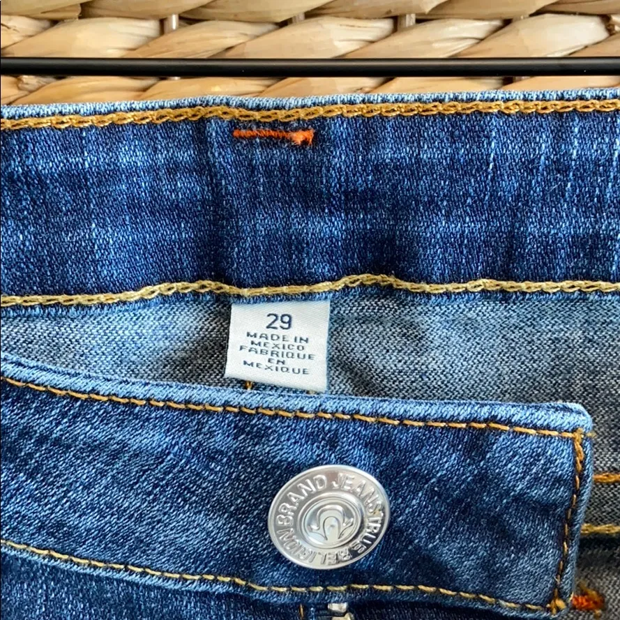 True Religion Mid-Rise Section "Skinny" Jeans, 29 - Image 8