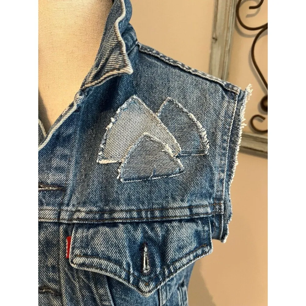 Vintage Levi’s Denim vest - Image 4
