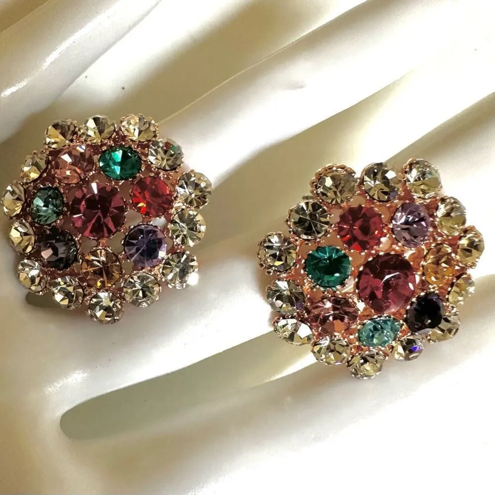 Betsey Johnson colorful earrings - Image 4