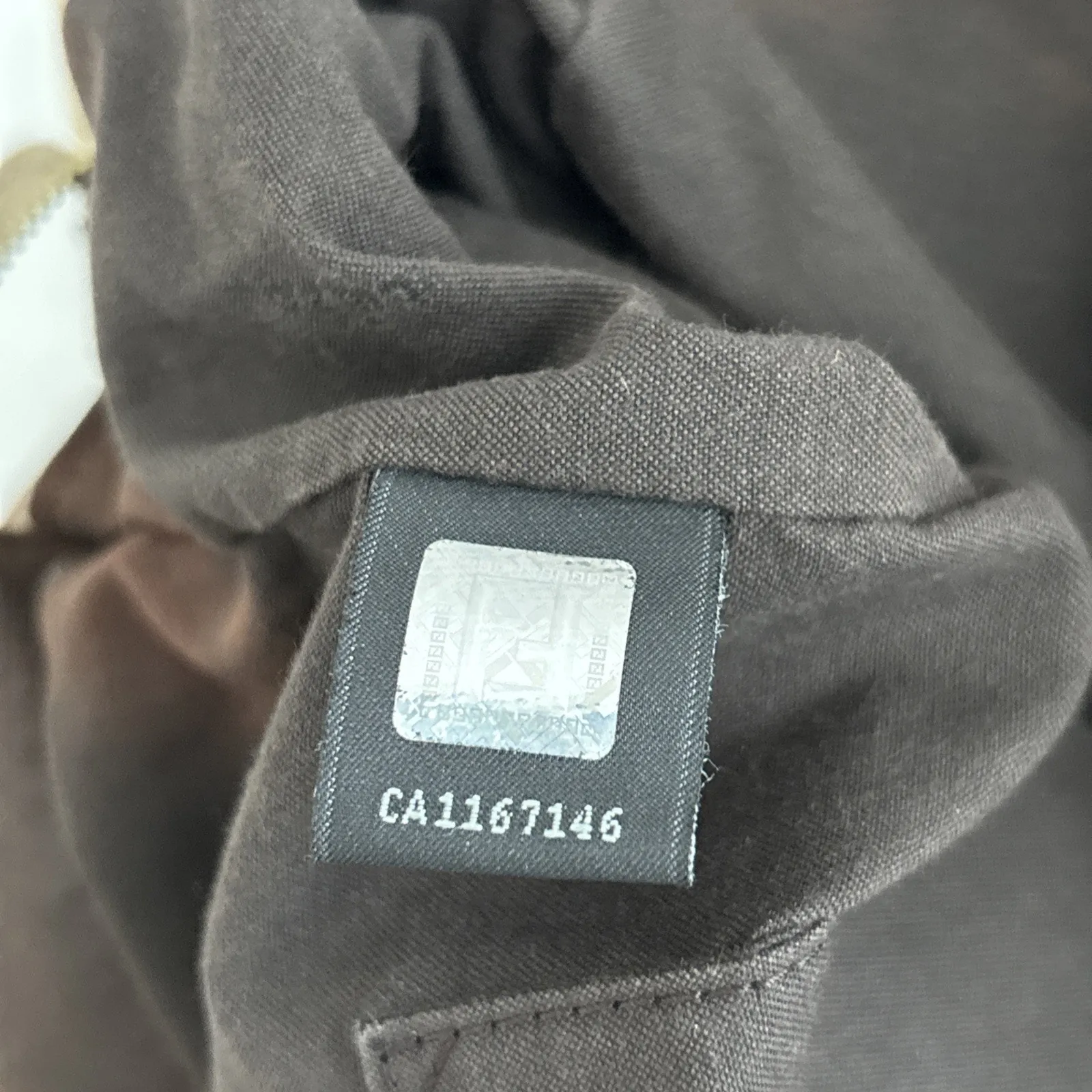 Authentic Fendi Zucca monogram tote bag nylon/leather - Image 15