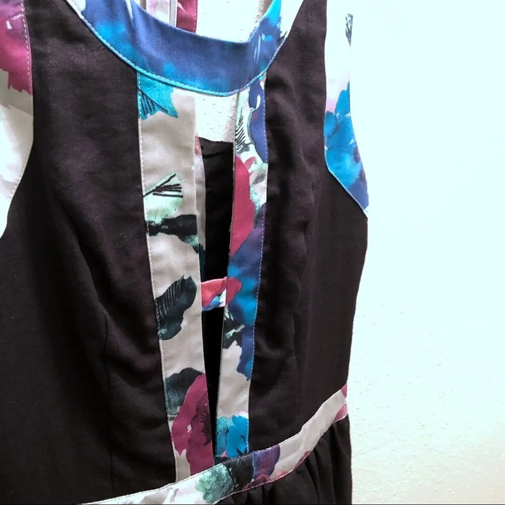 KEEPSAKE Day Dream Believer Dress XS Black Floral - Image 5