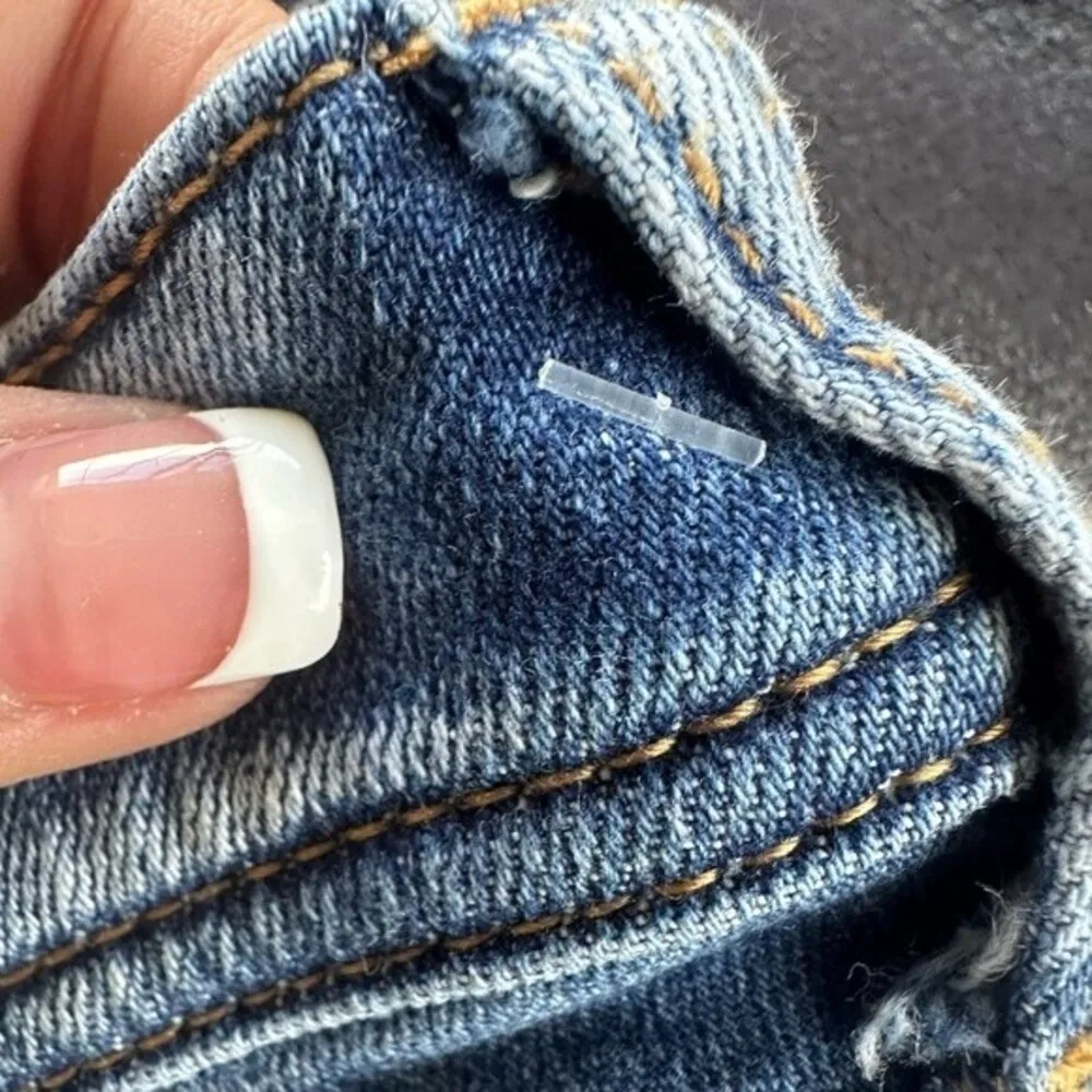 Anthropologie Pilcro And The Letterpress Distressed Slim Boyfriend Crop Jeans 26 - Image 11