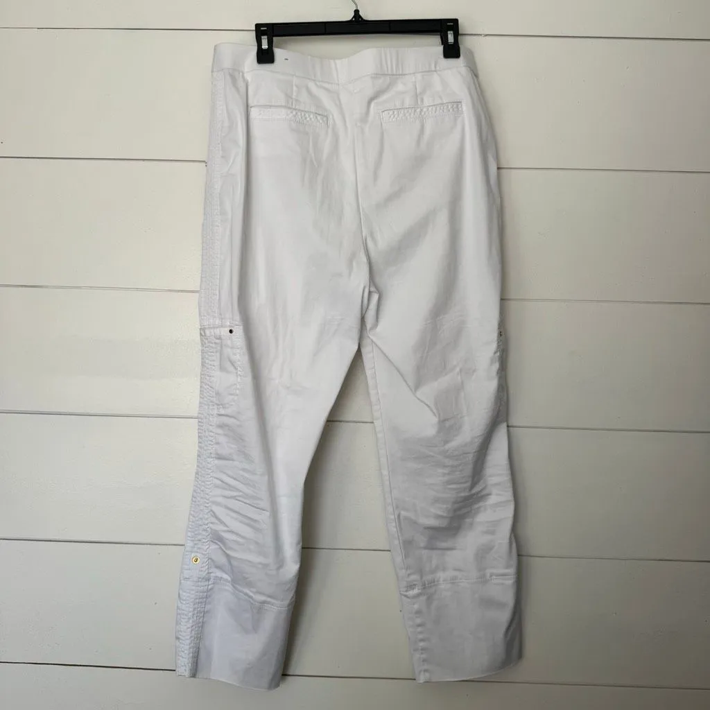 Chico’s Women’s 1.5 Crop White Pull on Jeans Pants - Image 3