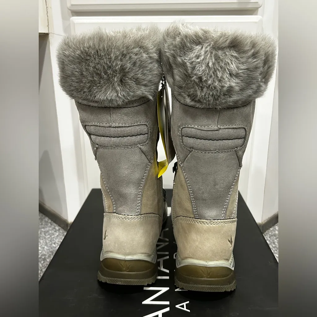 Santana Canada Women's Size 6 Boots NWT Gray - Image 3