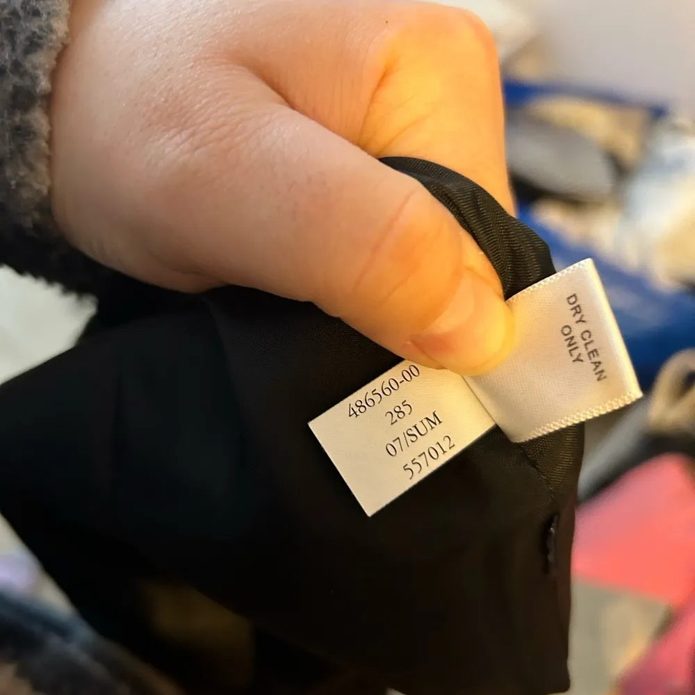 BANANA REPUBLIC SILK STRAPLESS BLACK DRESS - Image 3