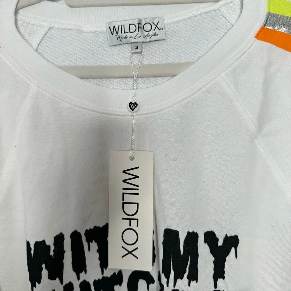 Wildfox With My Witches sweatshirt size small - Image 6