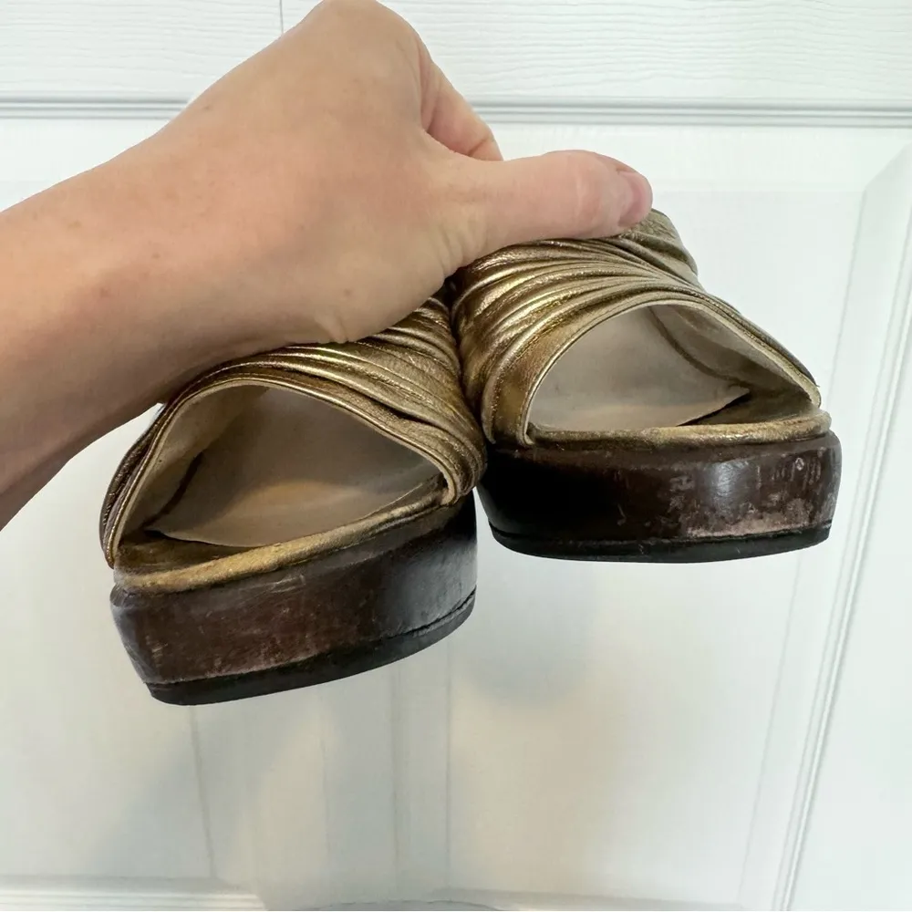 Christian Louboutin Paris Nappa Bella Pumps Shoes Sandals Heels - Beige US8 IT38 - Image 9