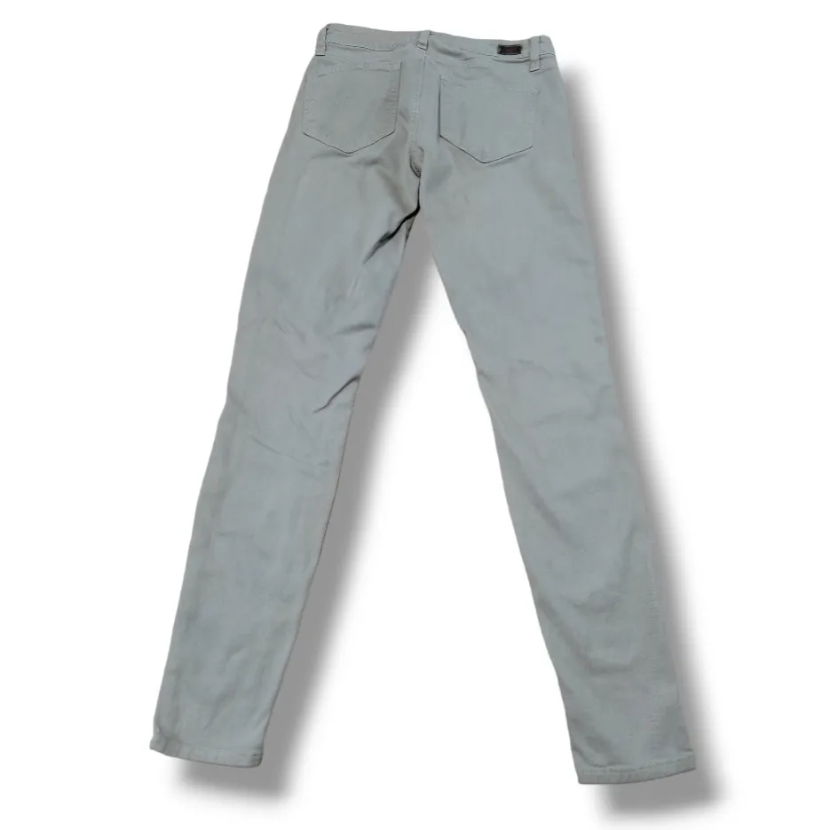 PAIGE Jeans Size 27 W27" x L29" Women's Skinny Jeans Stretch Cedar Silk Coating - Image 3