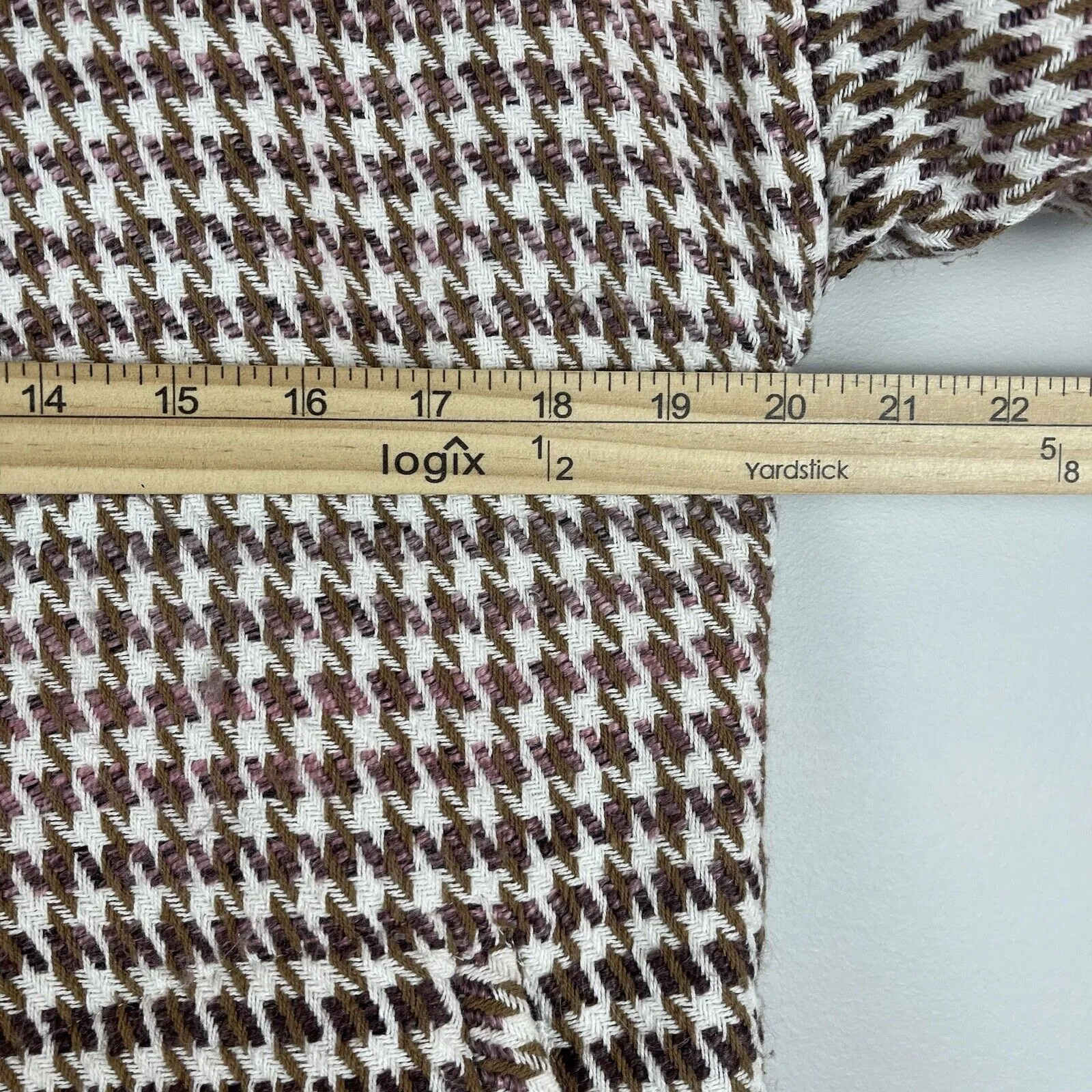 Soft Surroundings Jacket Small Petite Brown Houndstooth Woven Preppy Academia - Image 10