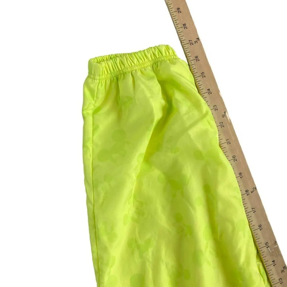 Disney Neon Mickey Mouse Jogger Pants Size XL - Image 9