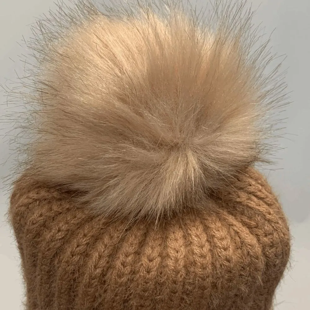 Macchia di Ruggine Knit Hat Tan - Image 4