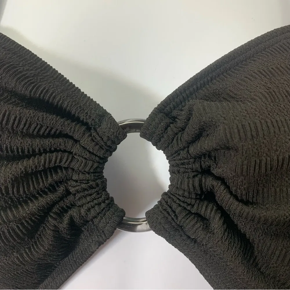 Summer Mae Ribbed Maternity Swimsuit Cutout One Piece black size M - Image 5