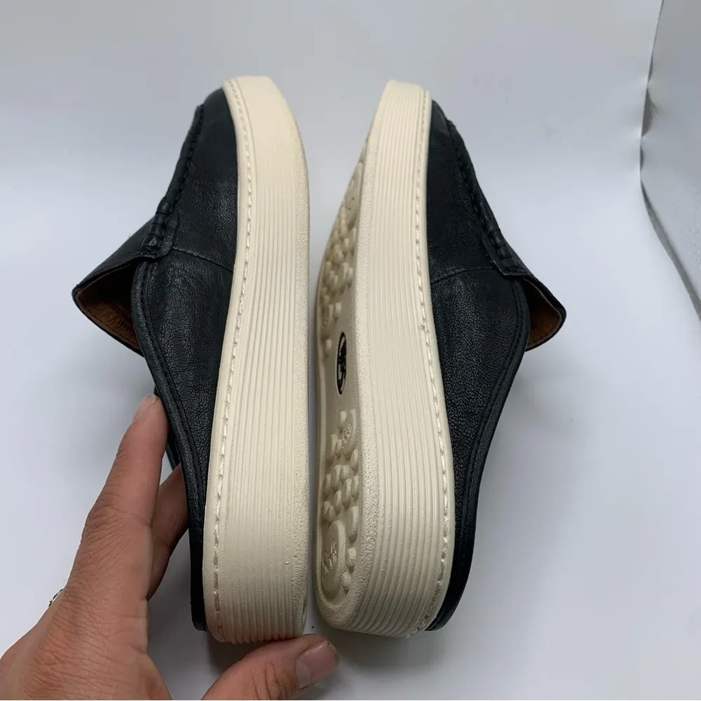 NEW Women's Sofft Somers Moc Shoes slip on mules black soft leather SZ 6.5M 1299 - Image 8