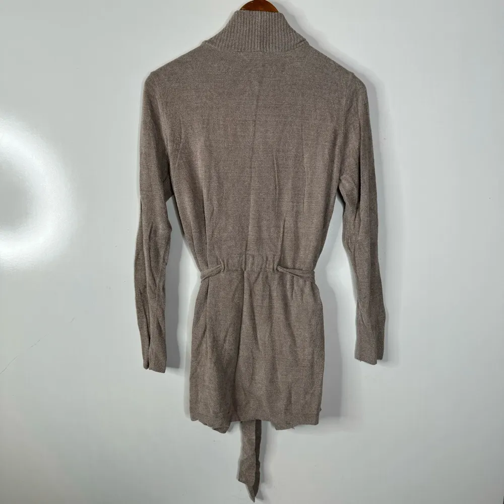 Barefoot Dreams Cozy Chic Ultra Lite Belted Cardigan Size Medium - Image 2