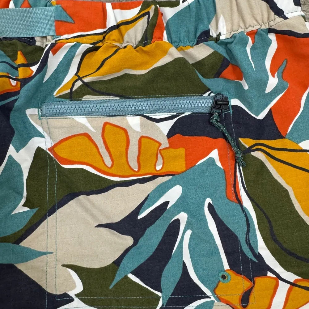 REI Co-op Active Shorts Colorful Print Drawstring Lightweight Womens Large - Image 6