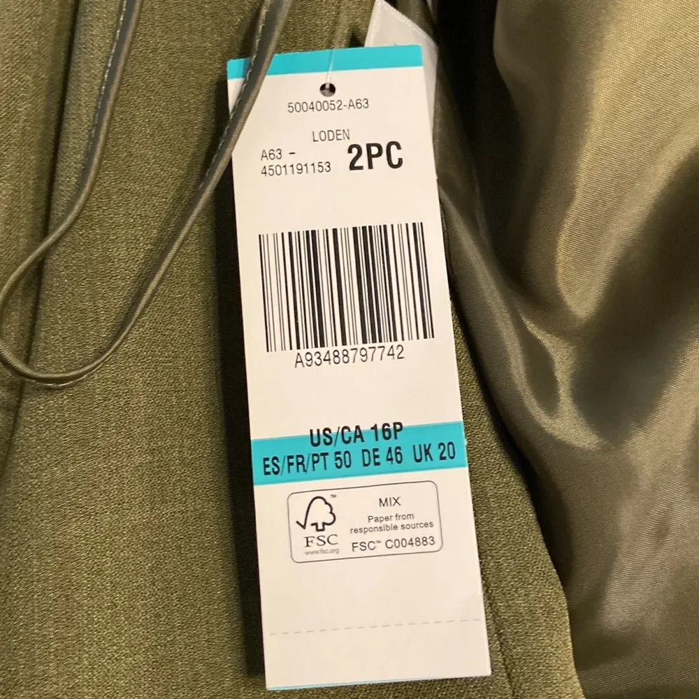 Le Suit Petite Two Piece Set brand new with tag it’s dress with jacket size 16P - Image 11