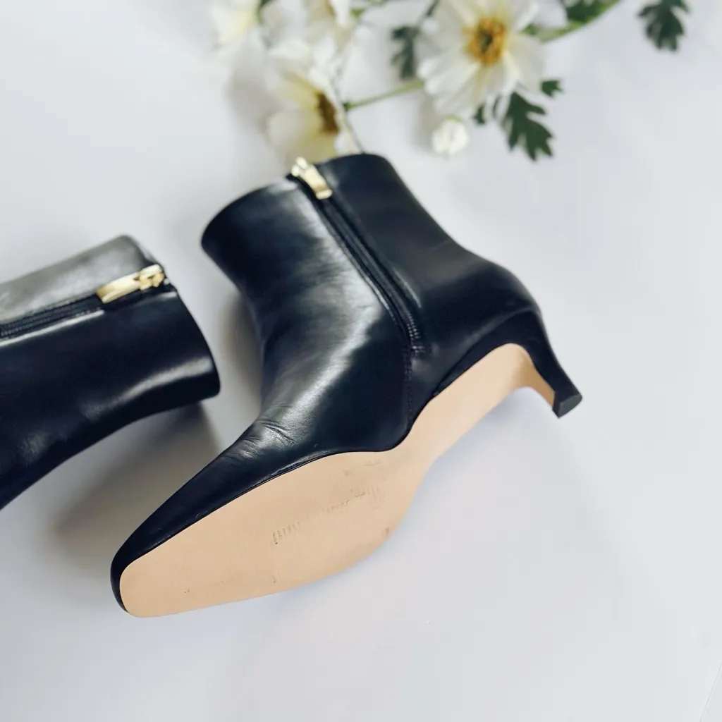 Nordstrom Arazio Kitten Heel Bootie Black - Image 5