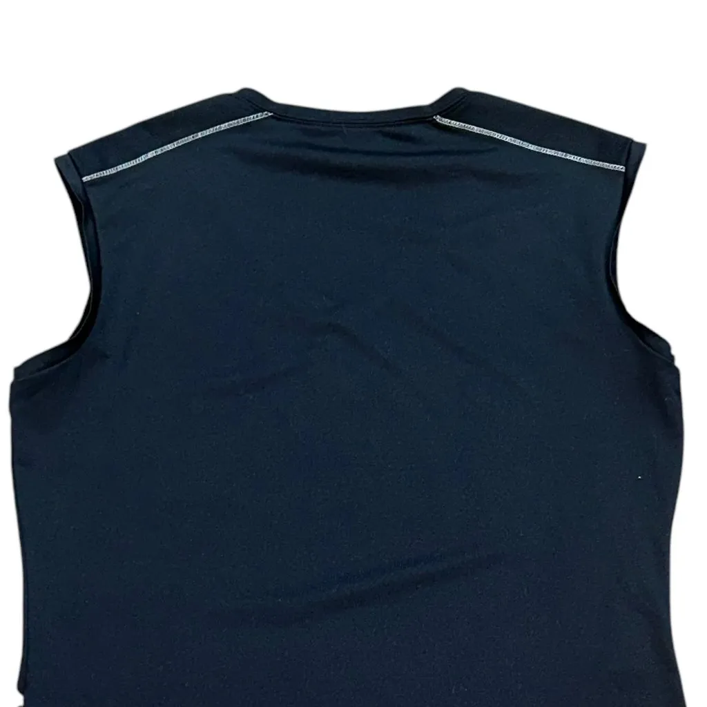 ALO Yoga Sleeveless CoolFit Athletic Tank Top‎ Black Workout Zipper Pocket XXL - Image 5
