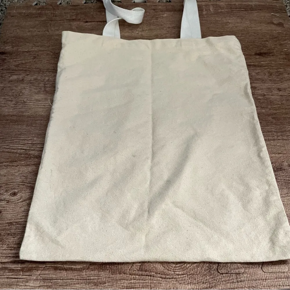 Outdoor Voices Print Tan Tote Bag One Size - Image 2