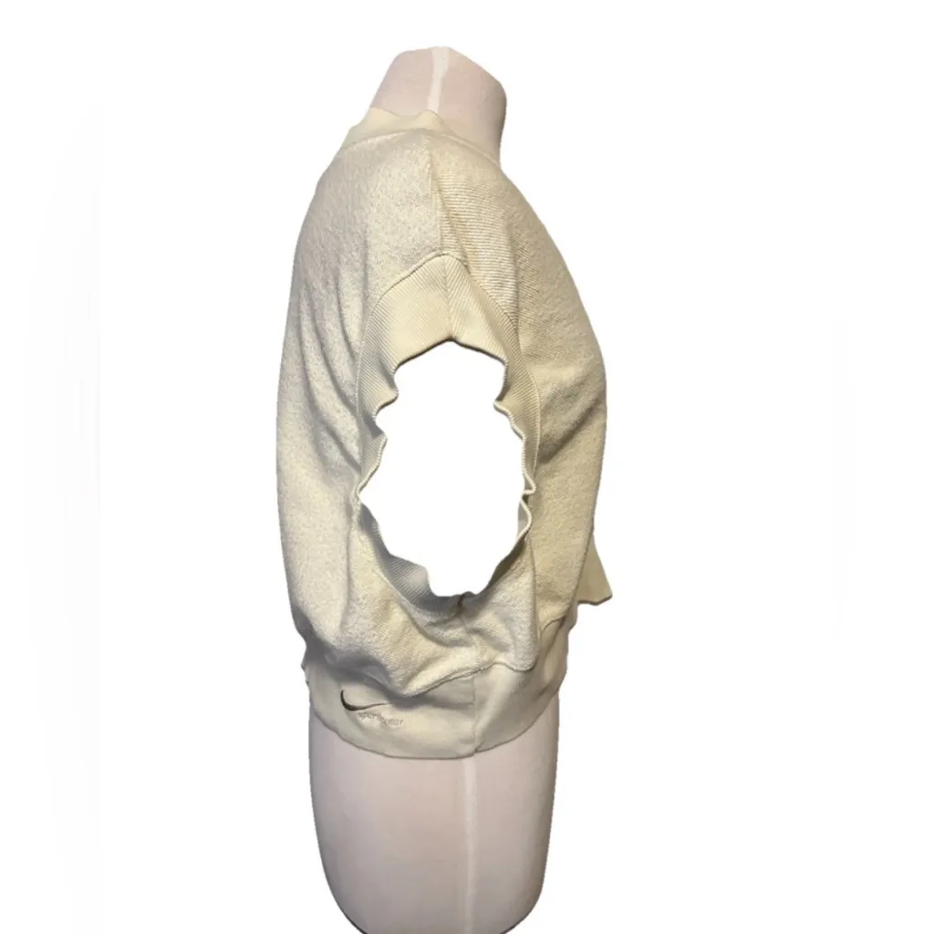 Nike Women's Sportswear Reversible French Terry Vest Sweater Medium Cotton $75 - Image 4