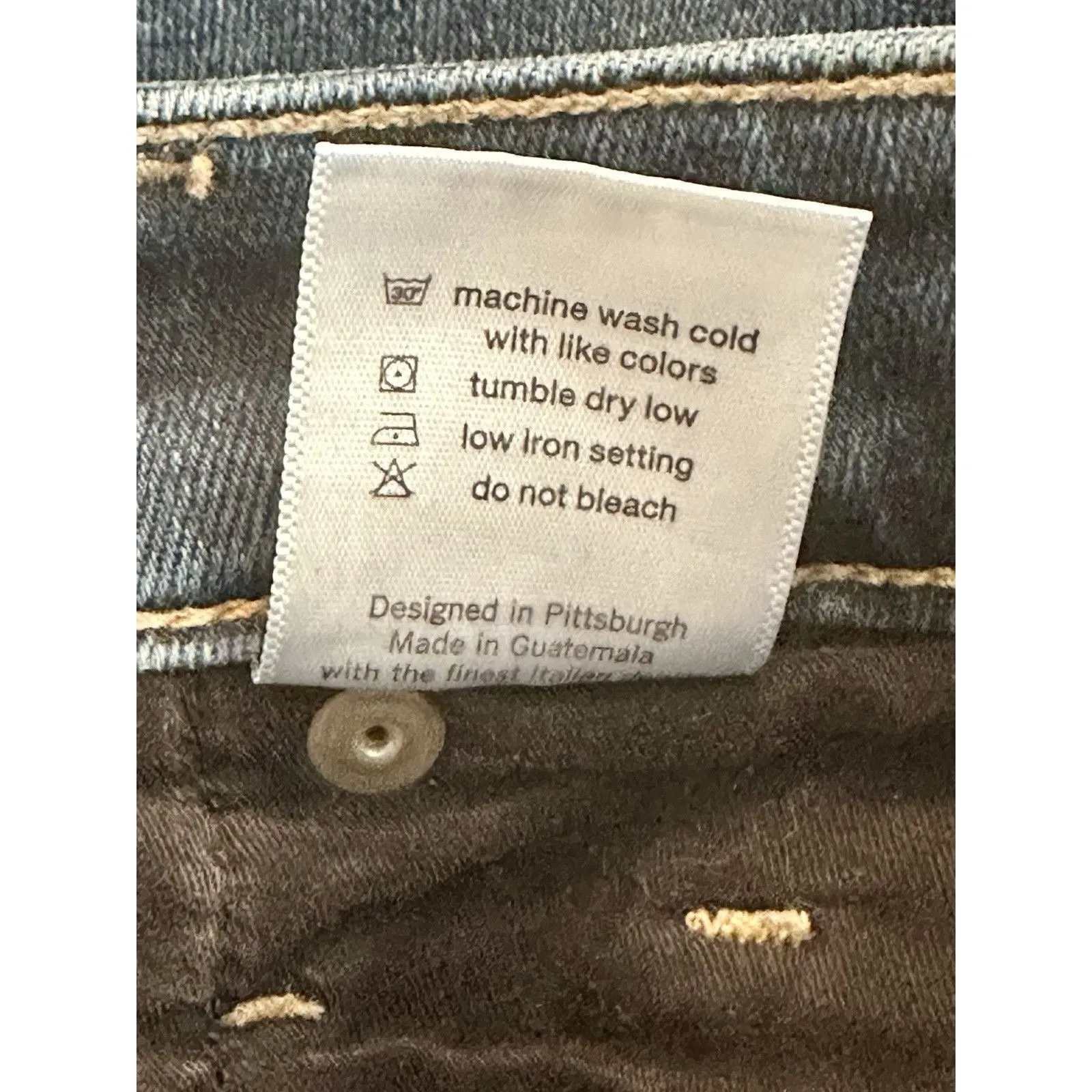 Revtown Decade Denim Medium Wash Skinny Jeans Size 31 EUC!!! Blue - Image 7