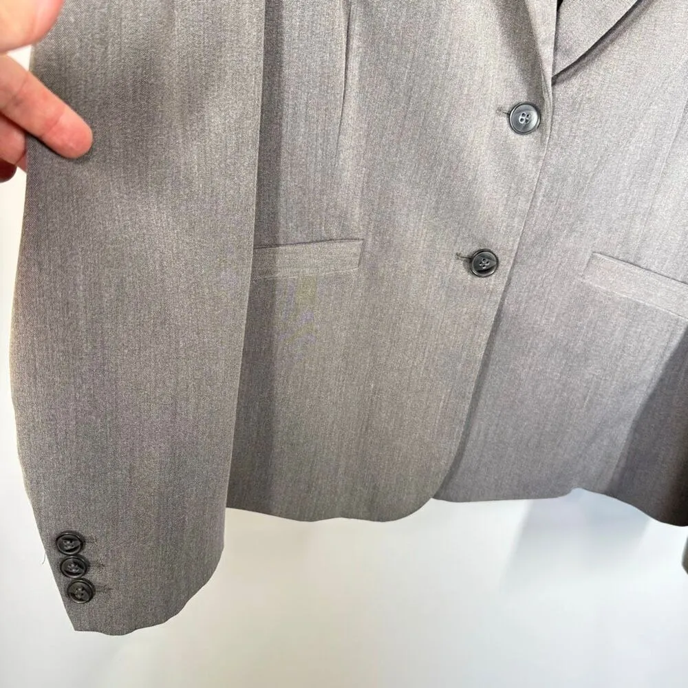 Chadwick’s Women’s 2p gray skirt suit size 16T jacket and size 16 skirt NWOT - Image 6