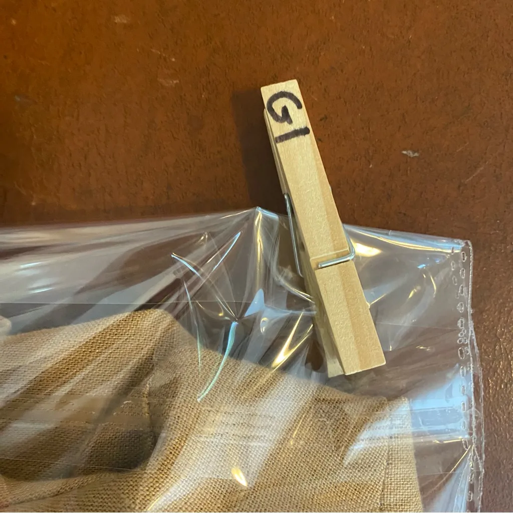 Linen handmade studio‎ 100% linen smock midi maxi tunic dress size xxl camel tan - Image 7