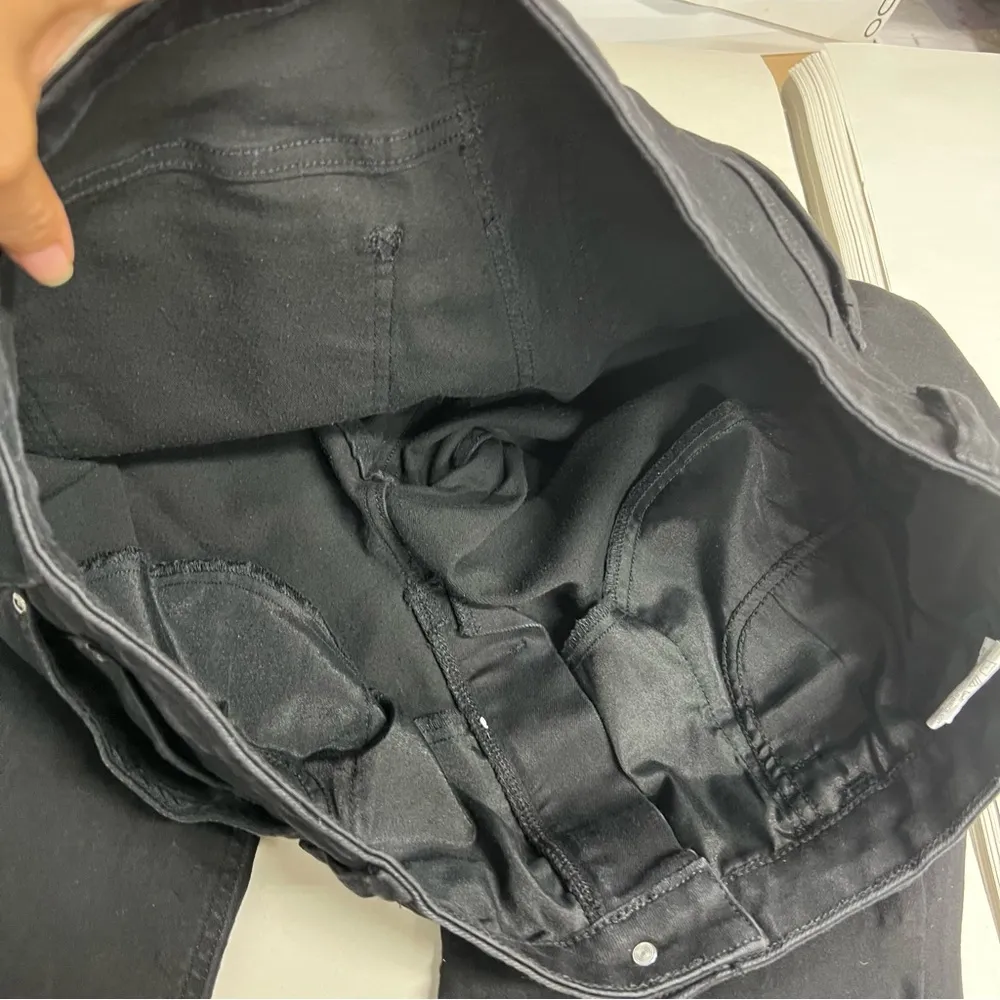 LEE Regular Fit Mid Rise Bootcut Jeans Washed Black Size 18M - Image 10