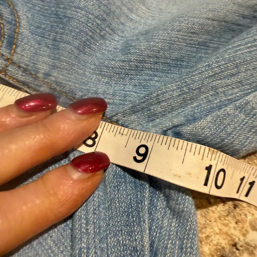 Glo Y2K Denim Jeans Women's Size 30 Blue - Image 9