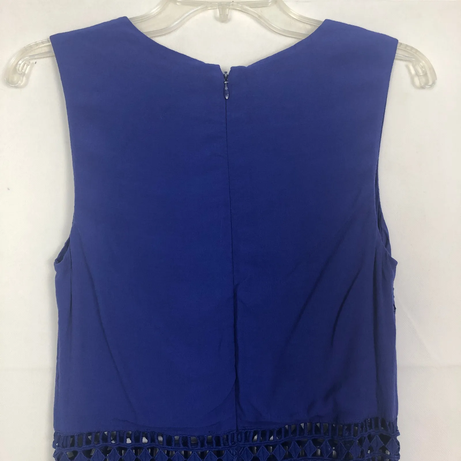 Nicole Miller Royal Blue Sleeveless Maxi Dress Size 4 - Image 8