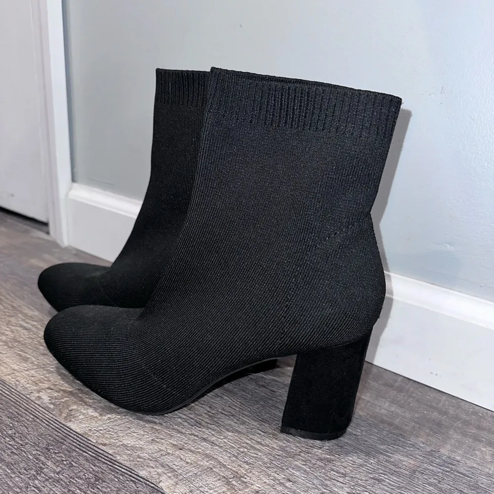 MIA Black Heel Boots - Image 2