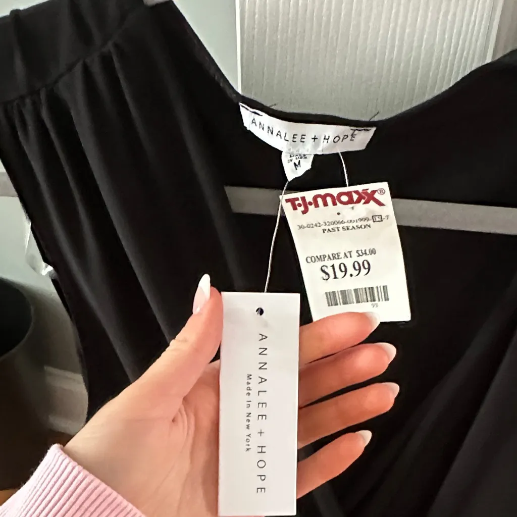 Annalee + Hope Black Jumpsuit - Image 3