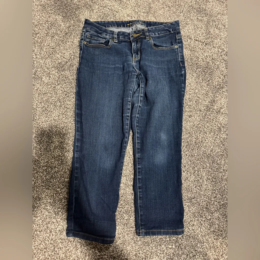 Michael Kors Dark Blue Straight Leg Jeans - Image 2