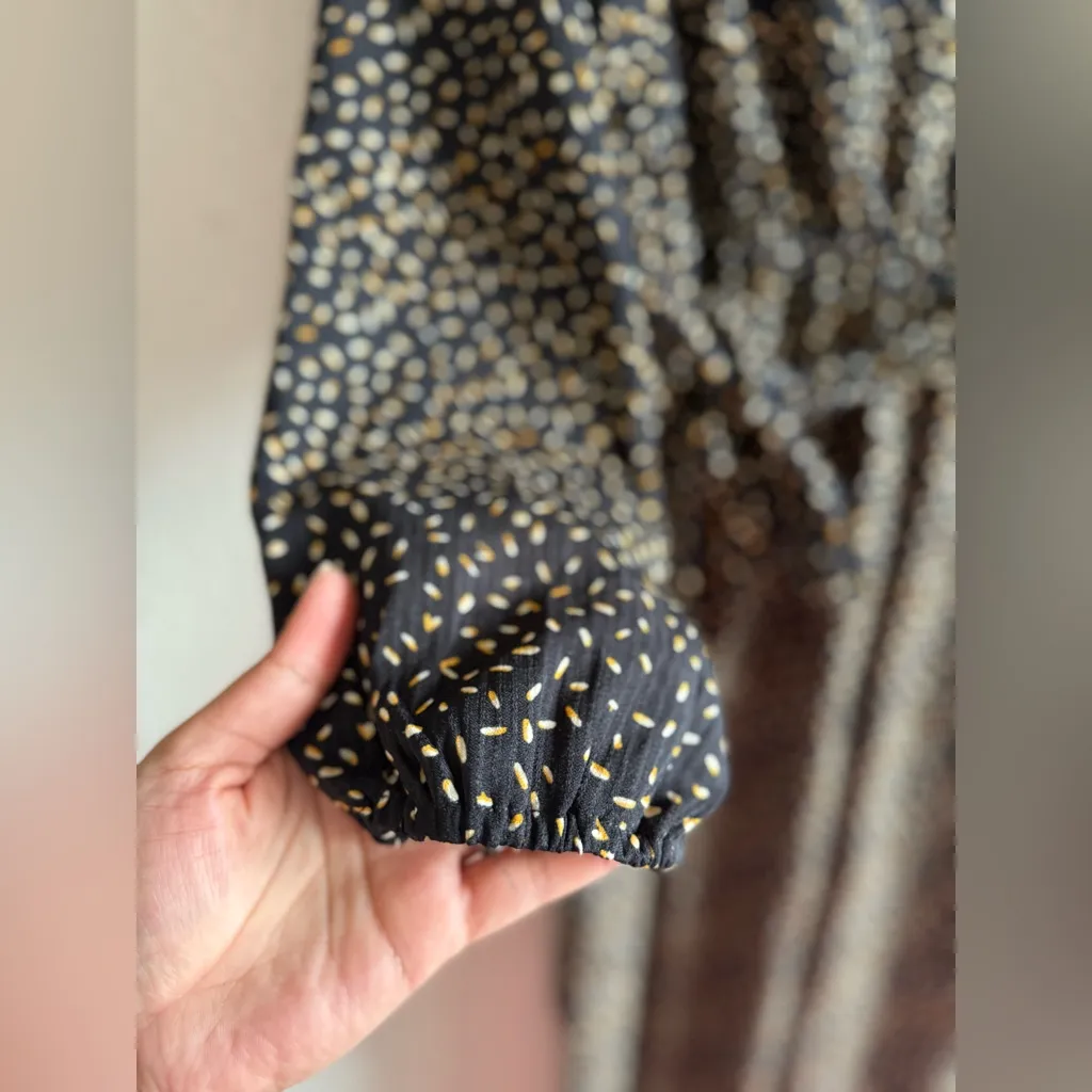 DownEast Black and White Glamorous Jumpsuit Size XL - Image 3