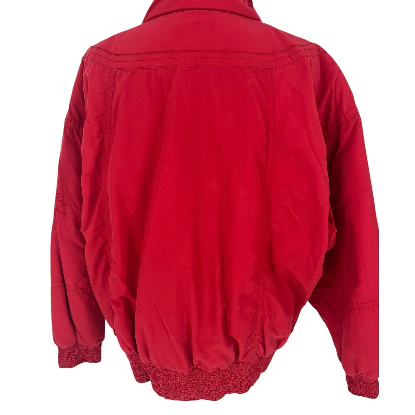 Bogner Vintage Ski Jacket in Red Size 12 - Image 13