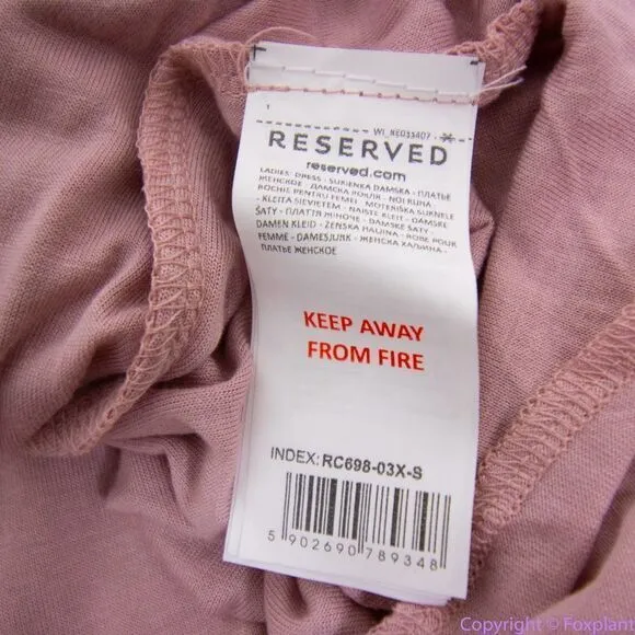 NEW‎ Reserved lace ruffle chest short sleeve midi sheath dress, S - Image 13