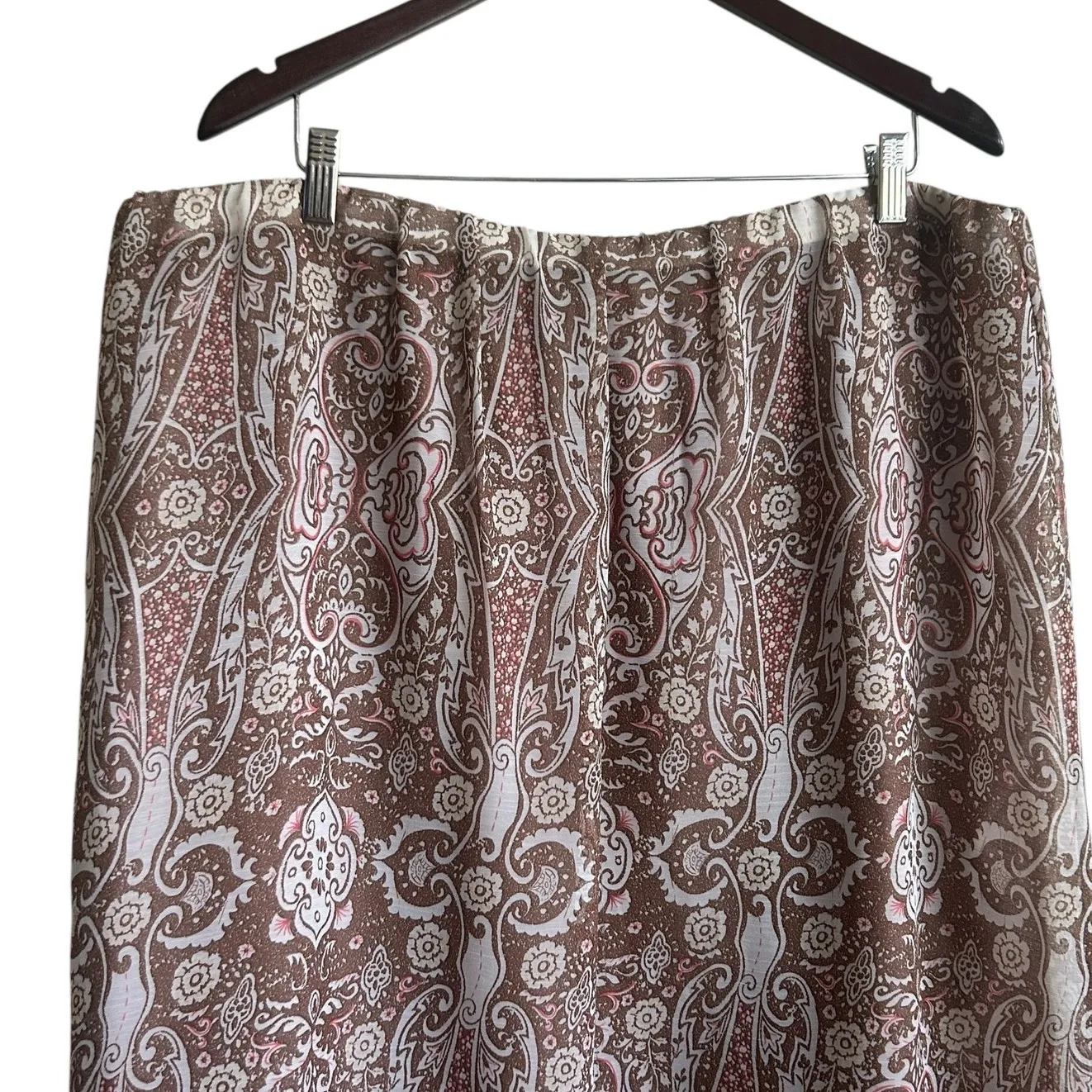 Cato Women‎ Maxi Skirt 2X Paisley Artsy Boho Cottagecore Fairygrunge Whimsical - Image 8