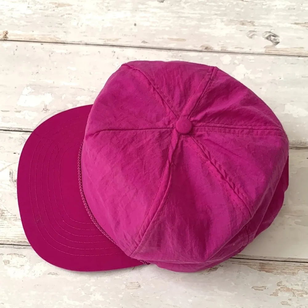 Vintage Purple Baseball Hat Trucker Hat Adjustable Size OS Adult Women’s Mens - Image 3